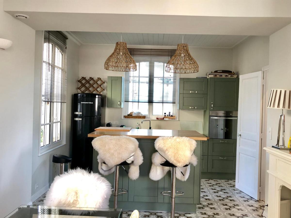 Historic "Touquettoise" Villa, Located In Heart Of The Village, 100M From The Beach, With Sunny Terrace And Private Garden Le Touquet Luaran gambar